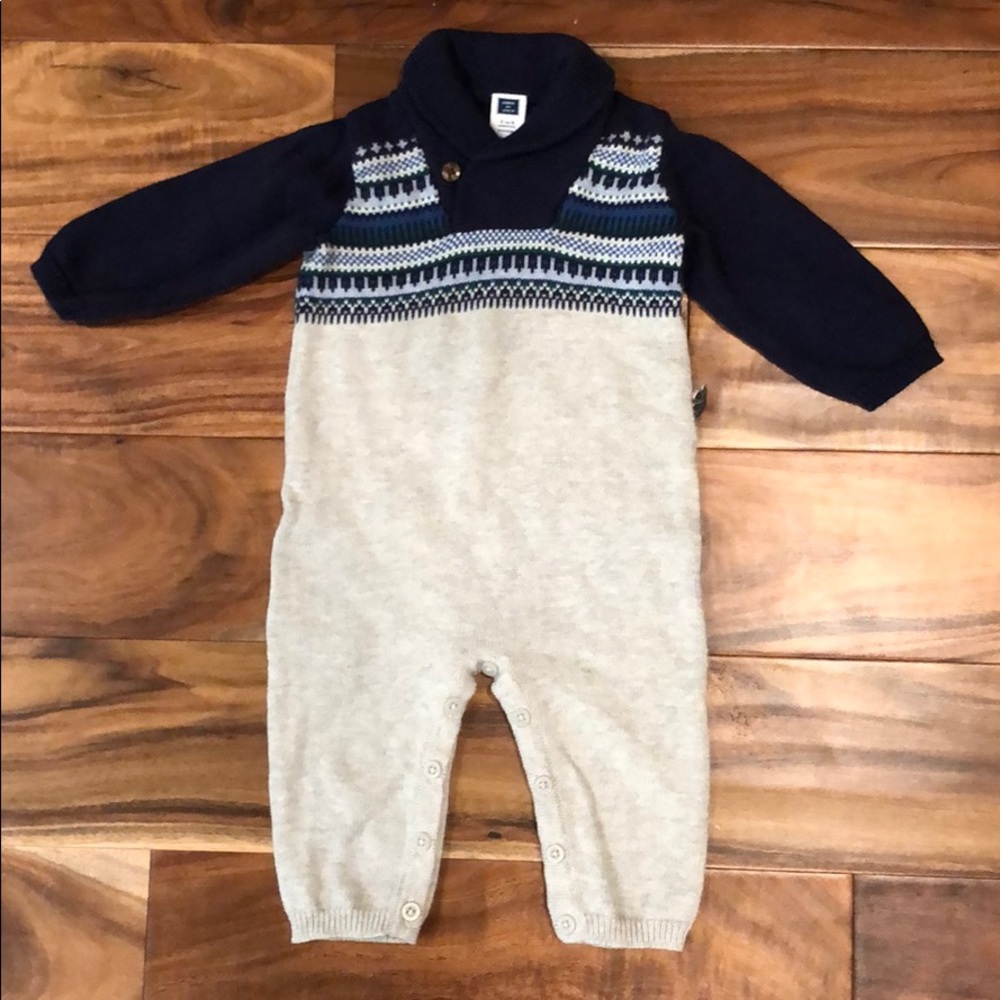 Janie and Jack Sweater One piece